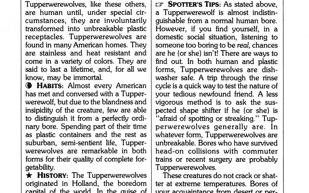 TUPPERWEREWOLVES