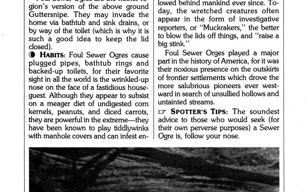 FOUL SEWER OGRES
