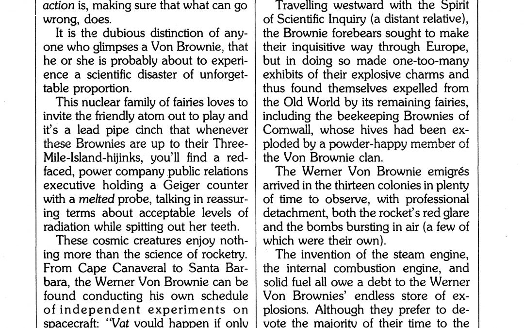 WERNER VON BROWNIE