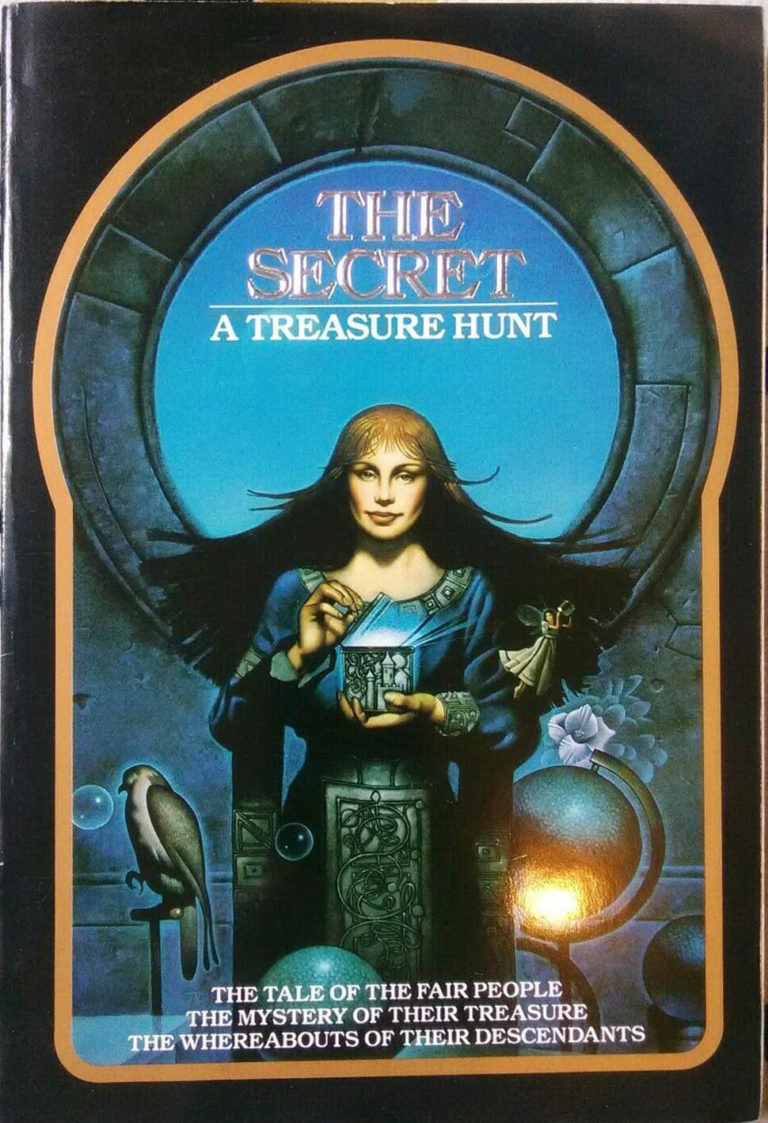 The Secret a Treasure Hunt Book Variants