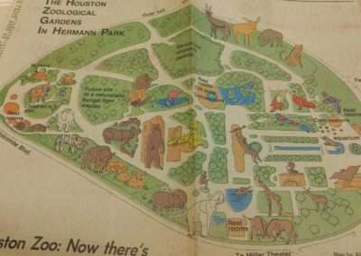 Houston Hermann Park Zoo 1981