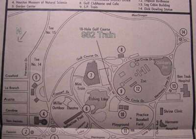 Houston Hermann Park 1982