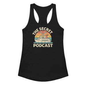 Secret podcast Cruise Women’s fitted racerback tank top
