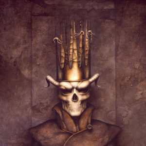 *SOLD* Macbeth painting by John Jude Palencar