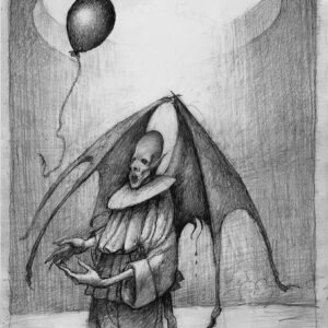 *SOLD* Nickelwise - drawing by John Jude Palencar