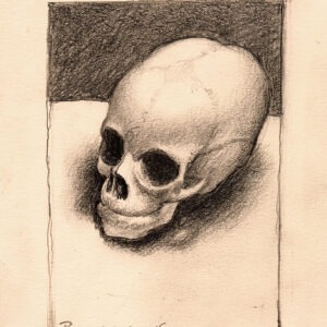 *SOLD* Fetal Skull Study #1 by John Jude Palencar
