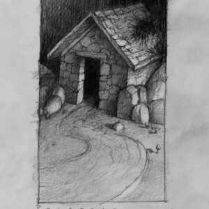 *SOLD* What feasts at night - Study
