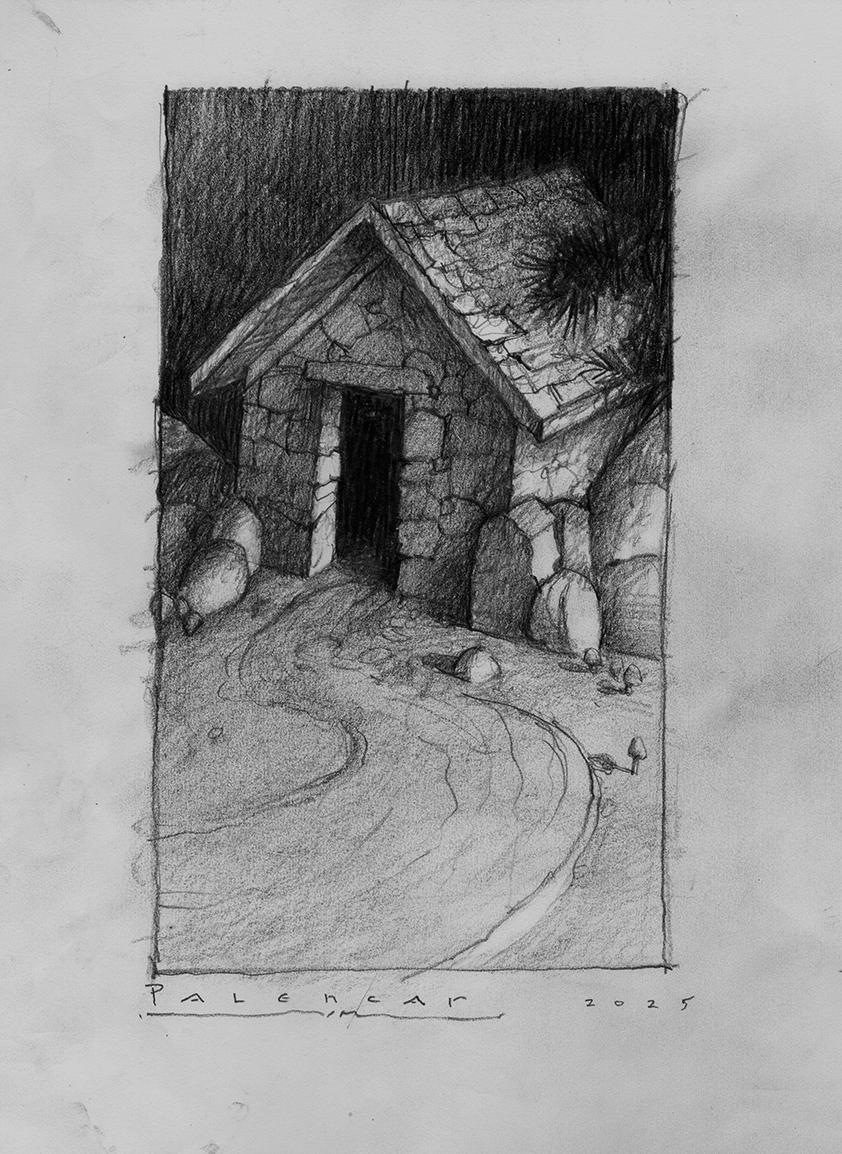*SOLD* What feasts at night - Study